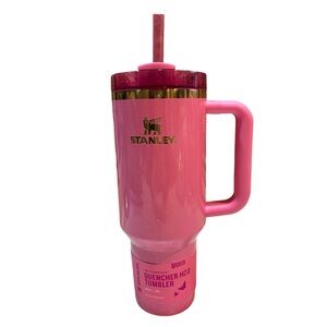 Stanley x Glinda Wicked 40 oz Quencher‎ H2.0 Tumbler – Pink Glitter LTD